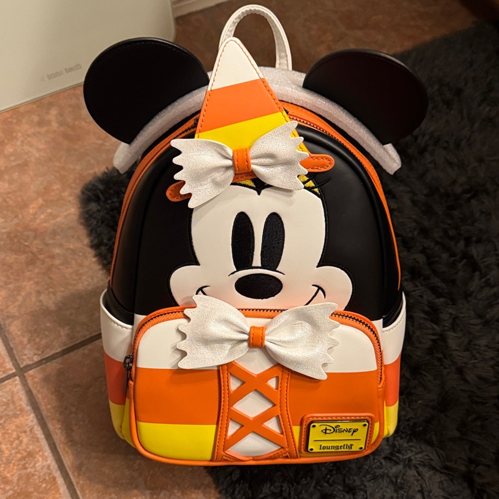 Loungefly Disney Mickey Mouse Candy Corn Backpack